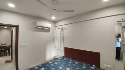 Bedroom Image of 1475 Sq.ft 2.5 BHK Apartment / Flat for rent in Adani Elysium, Shantigram Ahmedabad for Rs. 38000