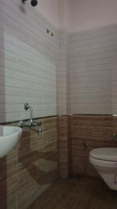 Bathroom Image of 1000 Sq.ft 3 BHK Builder Floor for rent in Rau Indore for Rs. 11000