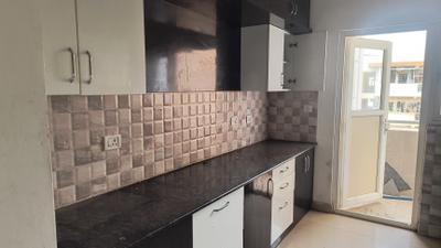 Kitchen Image of 2100 Sq.ft 4 BHK Apartment / Flat for rent in Unishire Terraza, Thanisandra Bengaluru for Rs. 58000