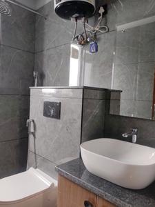 Bedroom Image of 680 Sq.ft 1 RK Builder Floor for rent in Sector 46 Gurgaon for Rs. 24000
