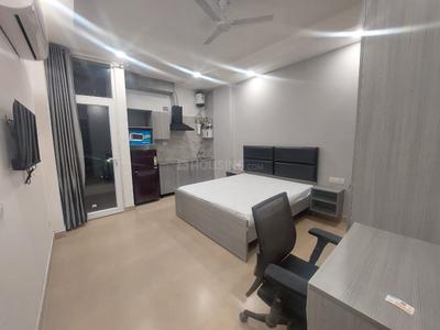 Bedroom Image of 649 Sq.ft 1 RK Builder Floor for rent in Sector 31 Gurgaon for Rs. 23500