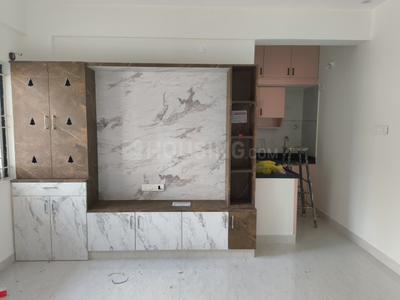 Living Room Image of 560 Sq.ft 1 BHK Builder Floor for rent in Singasandra Bengaluru for Rs. 25000