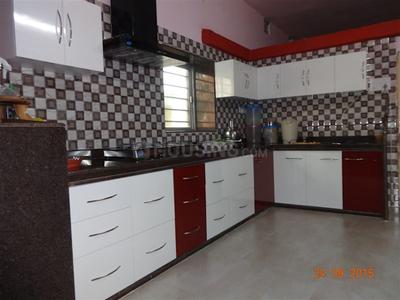 Kitchen Image of 2152 Sq.ft 3 BHK Builder Floor for rent in Gomti Nagar Lucknow for Rs. 30000