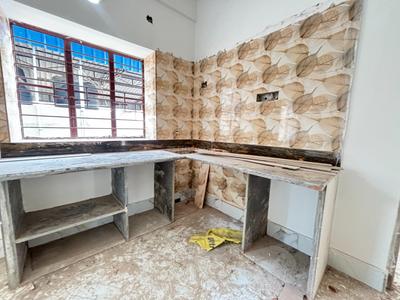 Kitchen Image of 920 Sq.ft 3 BHK Apartment / Flat for sale in Hindmotor Hooghly for Rs. 2576000