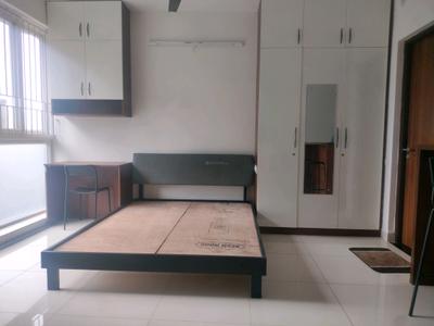 Bedroom Image of 400 Sq.ft 1 RK Apartment / Flat for rent in Eden At Brigade Cornerstone Utopia, Halasahalli Bengaluru for Rs. 27000