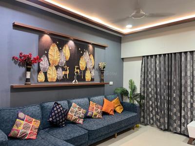 Bedroom Image of 1850 Sq.ft 3 BHK Apartment / Flat for rent in Adani The Meadows, Shantigram Ahmedabad for Rs. 50000