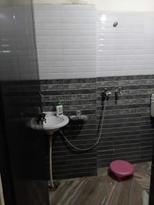 Bathroom Image of 350 Sq.ft 1 RK Builder Floor for rent in Malviya Nagar Jaipur for Rs. 8000