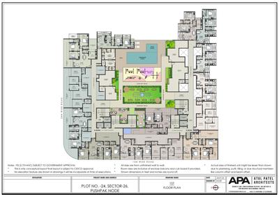 Image of 1200 Sq.ft 2 BHK Apartment / Flat for sale in Pristine Bhaveshwar Phoenix, Ulwe, Navi Mumbai for Rs. 10000000