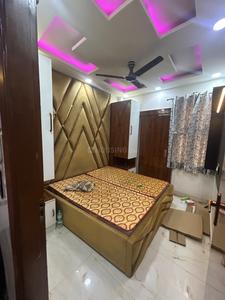 Bedroom Image of 700 Sq.ft 2 BHK Builder Floor for rent in Uttam Nagar New Delhi for Rs. 20000