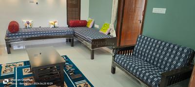 Bedroom Image of 700 Sq.ft 1 BHK Builder Floor for rent in Kammanahalli Bengaluru for Rs. 30000