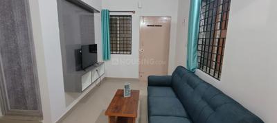 Living Room Image of 550 Sq.ft 1 BHK Builder Floor for rent in Kudlu Gate Bengaluru for Rs. 19000