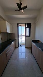 Kitchen Image of 675 Sq.ft 2 BHK Apartment / Flat for rent in MICL Aaradhya Highpark, Mira Road East Mira Bhayandar for Rs. 37450