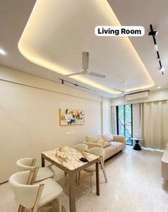 Hall Image of 1064 Sq.ft 3 BHK Apartment / Flat for rent in Rustomjee Seasons, Bandra East Mumbai for Rs. 240000