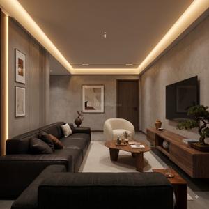 Living Room Image of 1221 Sq.ft 2 BHK Apartment / Flat for sale in Mumbra Thane for Rs. 9760000