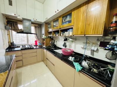 Kitchen Image of 1572 Sq.ft 3 BHK Apartment / Flat for sale in Kanchanpur Varanasi for Rs. 14900000