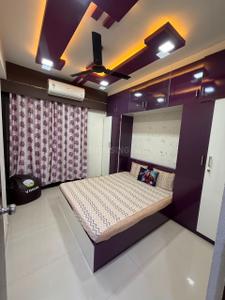 Bedroom Image of 1225 Sq.ft 2 BHK Apartment / Flat for rent in Darshanam Central Park, Sayajiganj Vadodara for Rs. 30000