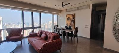Hall Image of 1850 Sq.ft 3 BHK Apartment / Flat for rent in DB Orchid Enclave, Kamathipura Mumbai for Rs. 148000