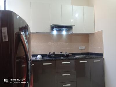 Kitchen Image of 500 Sq.ft 1 BHK Builder Floor for rent in Hewo Apartments II, Sector 56 Gurgaon for Rs. 35000