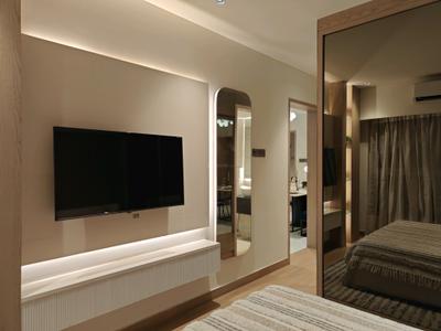 Bedroom Image of 700 Sq.ft 2 BHK Apartment / Flat for sale in Siddha Sky, Sion Mumbai for Rs. 20000000