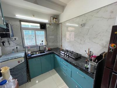 Kitchen Image of 896 Sq.ft 2 BHK Apartment / Flat for rent in Shraddha Paramount, Vikhroli East Mumbai for Rs. 55000