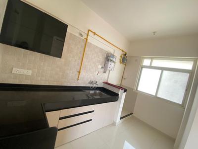 Kitchen Image of 842 Sq.ft 2 BHK Apartment / Flat for sale in Nyati Elan South I, Wagholi Pune for Rs. 5900000