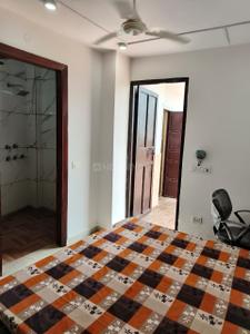 Bedroom Image of 450 Sq.ft 1 RK Builder Floor for rent in Rajouri Garden New Delhi for Rs. 22000