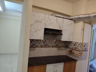 Kitchen Image of 900 Sq.ft 3 BHK Apartment / Flat for rent in Gaurs Siddhartham, Siddharth Vihar Ghaziabad for Rs. 24000