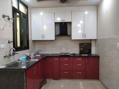 Kitchen Image of 1250 Sq.ft 3 BHK Builder Floor for rent in Indirapuram Ghaziabad for Rs. 21500