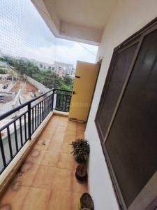 Balcony Image of 1000 Sq.ft 2 BHK Apartment / Flat for rent in MVS Paradise, Chansandra Bengaluru for Rs. 20000