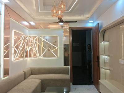 Living Room Image of 850 Sq.ft 3 BHK Builder Floor for sale in Dwarka Mor New Delhi for Rs. 6500000