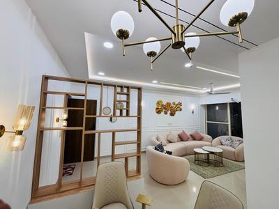 Hall Image of 2200 Sq.ft 3 BHK Apartment / Flat for rent in Chugh Grande Exotica Aura I, Bicholi Hapsi Indore for Rs. 55000