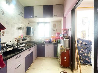 Kitchen Image of 990 Sq.ft 2 BHK Apartment / Flat for sale in Nirnay Nagar Ahmedabad for Rs. 5000000