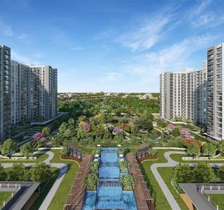 Image of 1193 Sq.ft 2 BHK Apartment / Flat for sale in Godrej Woods, Srinivaspur, Bengaluru for Rs. 16800000