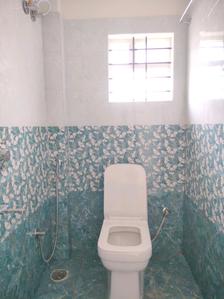 Common Bathroom Image of 800 Sq.ft 1 BHK Independent House for rent in Bettadasanapura Bengaluru for Rs. 10000