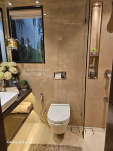 Bathroom Image of 1450 Sq.ft 3 BHK Apartment / Flat for sale in Sunteck Beach Residences, Vasai West Vasai for Rs. 17900000
