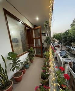 Balcony Image of 550 Sq.ft 1 RK Builder Floor for rent in Sector 46 Gurgaon for Rs. 25000