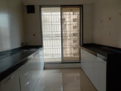 Kitchen Image of 1473 Sq.ft 3 BHK Apartment / Flat for rent in Neelkanth Majestic, Kalamboli Navi Mumbai for Rs. 40000