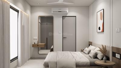 Bedroom Image of 2061 Sq.ft 3 BHK Apartment / Flat for rent in Adajan Gam Surat for Rs. 50000