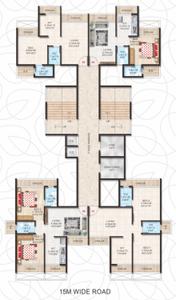 Image of 700 Sq.ft 1 BHK Apartment / Flat for sale in Neelkanth Exotica, Dronagiri, Navi Mumbai for Rs. 4000000
