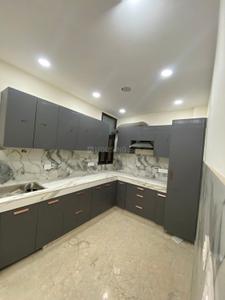 Kitchen Image of 950 Sq.ft 2 BHK Builder Floor for rent in Ramesh Nagar New Delhi for Rs. 48000