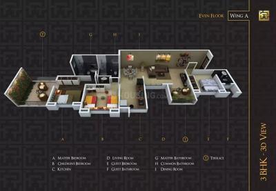 Image of 1002 Sq.ft 2 BHK Apartment / Flat for sale in DNV Arcelia, Ravet, Pune for Rs. 7800000
