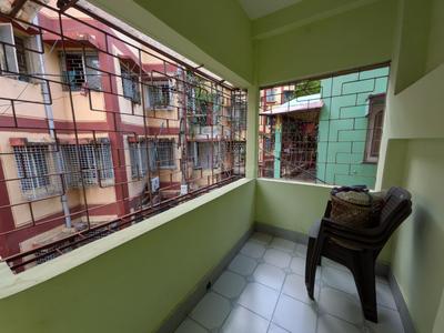 Balcony Image of 750 Sq.ft 3 BHK Apartment / Flat for sale in Dhakuria Kolkata for Rs. 4500000