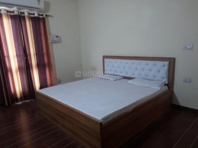 Bedroom Image of 1200 Sq.ft 1 BHK Independent House for rent in Vrindavan Yojana Lucknow for Rs. 20000