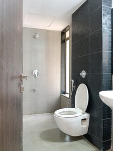 Common Bathroom Image of 850 Sq.ft 2 BHK Apartment / Flat for rent in Lodha Splendora, Thane West Thane for Rs. 25000