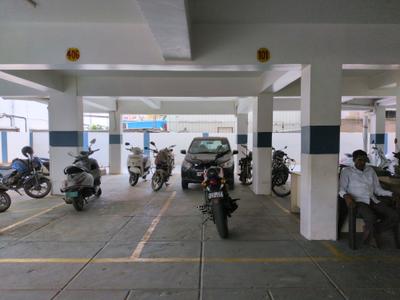 Car Garage Image of 980 Sq.ft 2 BHK Apartment / Flat for sale in Kompally Hyderabad for Rs. 6500000