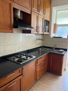 Kitchen Image of 1300 Sq.ft 2 BHK Apartment / Flat for rent in SLS Serenity Apartment, Panathur Bengaluru for Rs. 47000