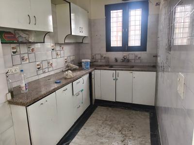 Kitchen Image of 1300 Sq.ft 2 BHK Builder Floor for rent in Sector 47 Noida for Rs. 29000