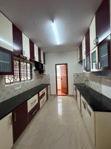 Kitchen Image of 1300 Sq.ft 3 BHK Builder Floor for rent in Arakere Bengaluru for Rs. 45000