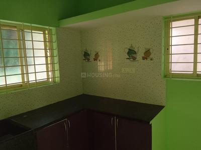 Kitchen Image of 399 Sq.ft 1 BHK Builder Floor for rent in Kodathi Bengaluru for Rs. 16000