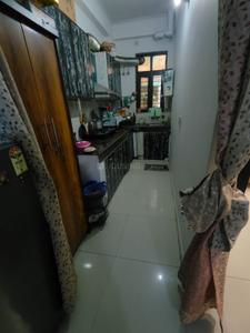 Kitchen Image of 650 Sq.ft 2 BHK Apartment / Flat for sale in Unione Residency, Nai Basti Dundahera Ghaziabad for Rs. 3000000